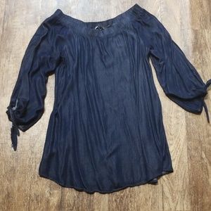 Women's Denim Tunic blouse